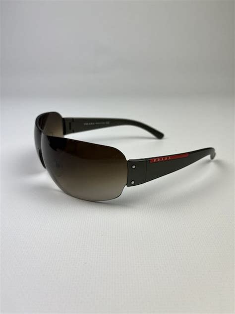 sps 07f prada|Prada Linea Rossa SPS 07F Sunglasses in Black.